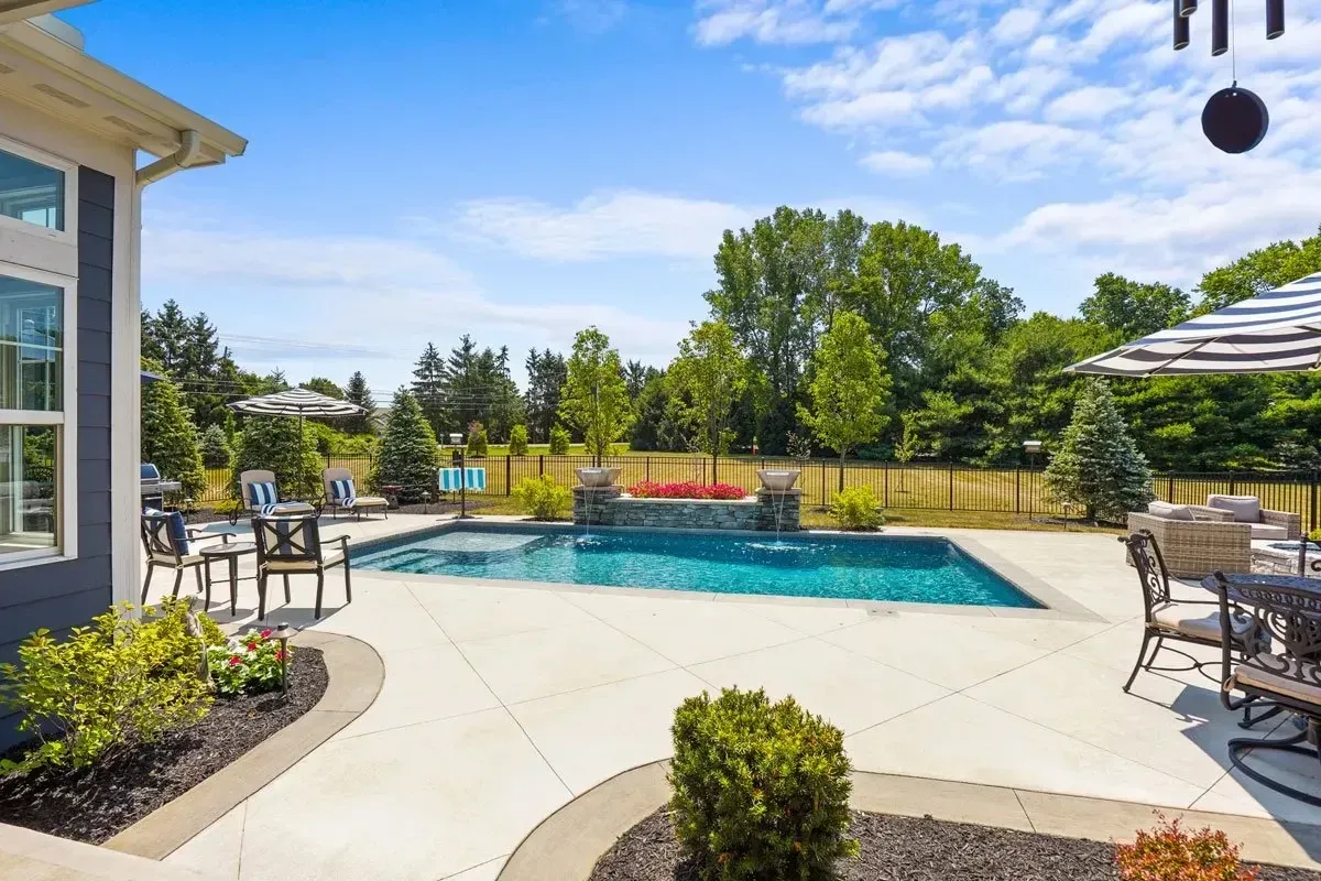 Converting a Windermere Traditional Pool Into a Modern Resort Build in Cumming, GA