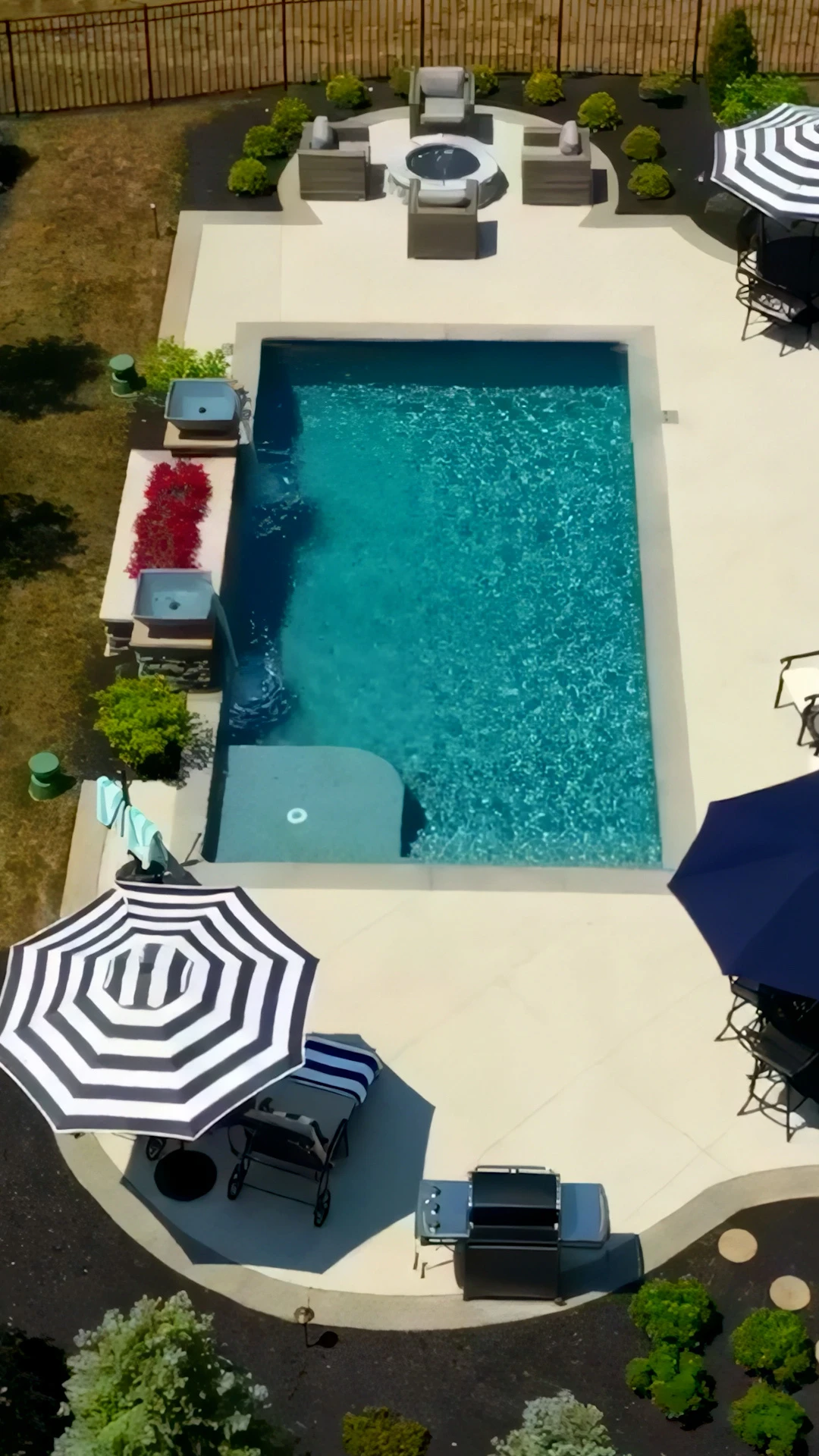 Pool Deck Drainage on Cumming Lots With Lake Lanier Water Tables
