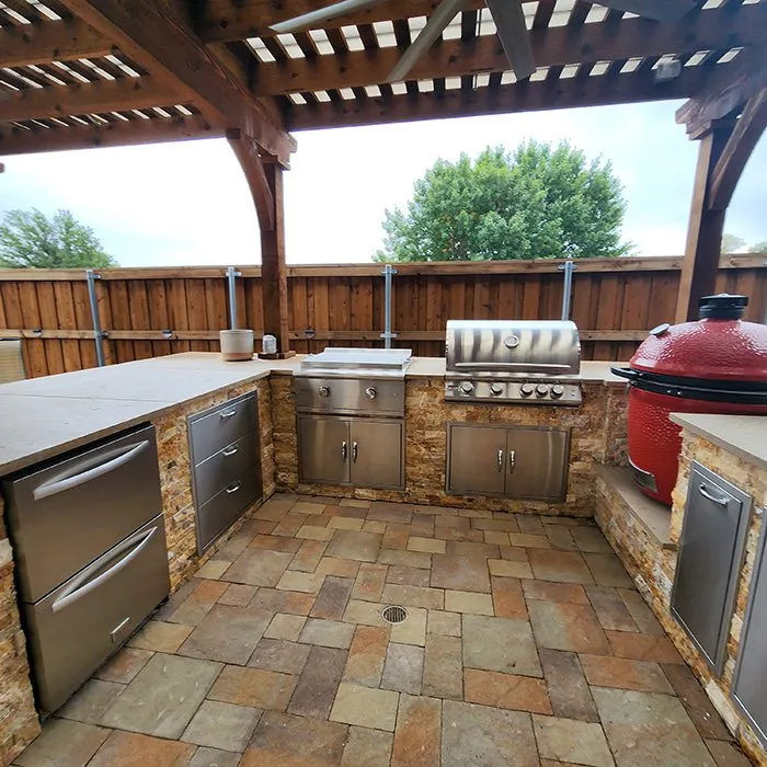 Running Natural Gas 180 Feet from House to Kitchen — Dawsonville Installation Specs