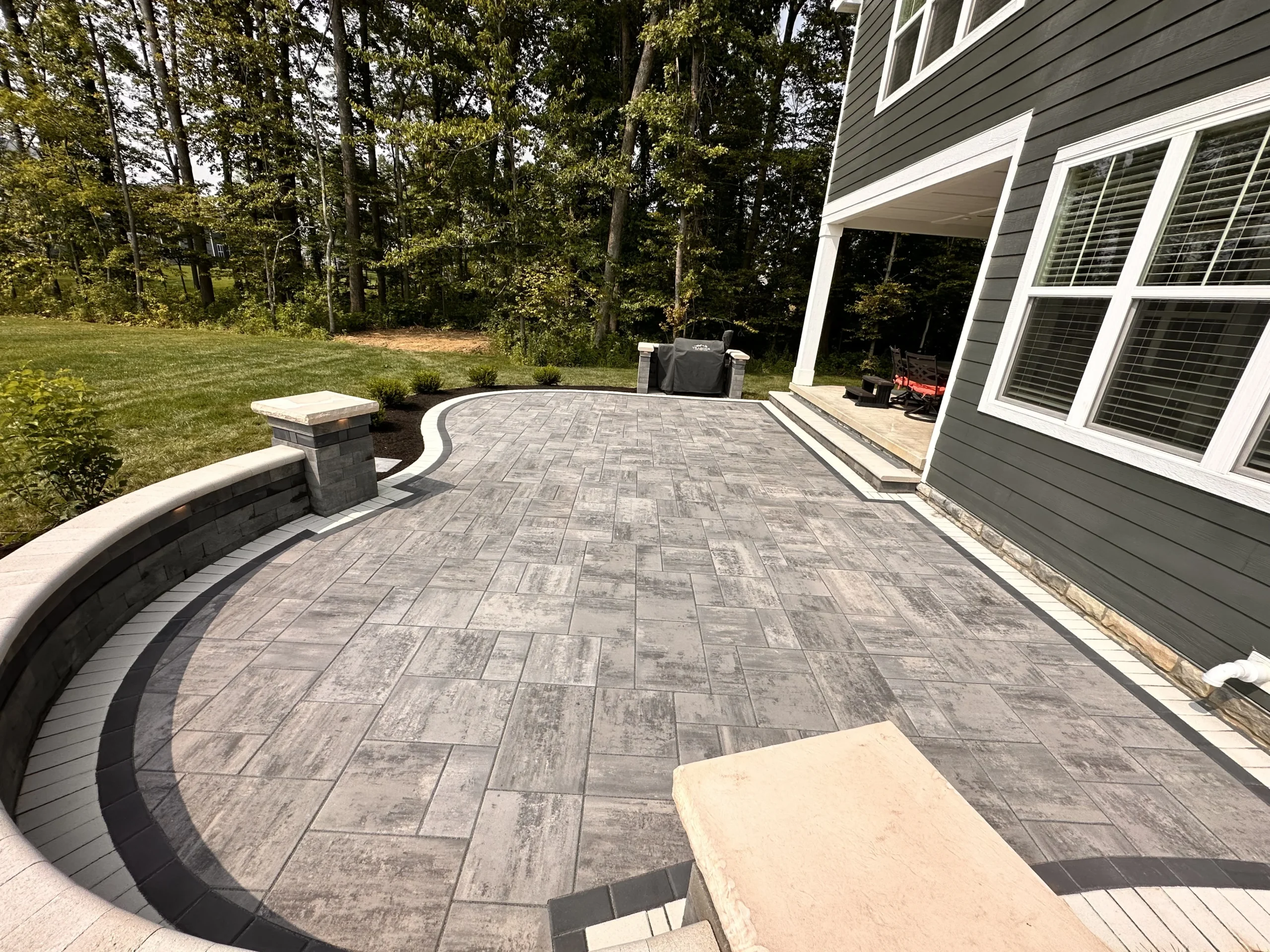 Concrete vs Paver Patio on Milton 1-Acre Lots: The 15-Year Cost Math