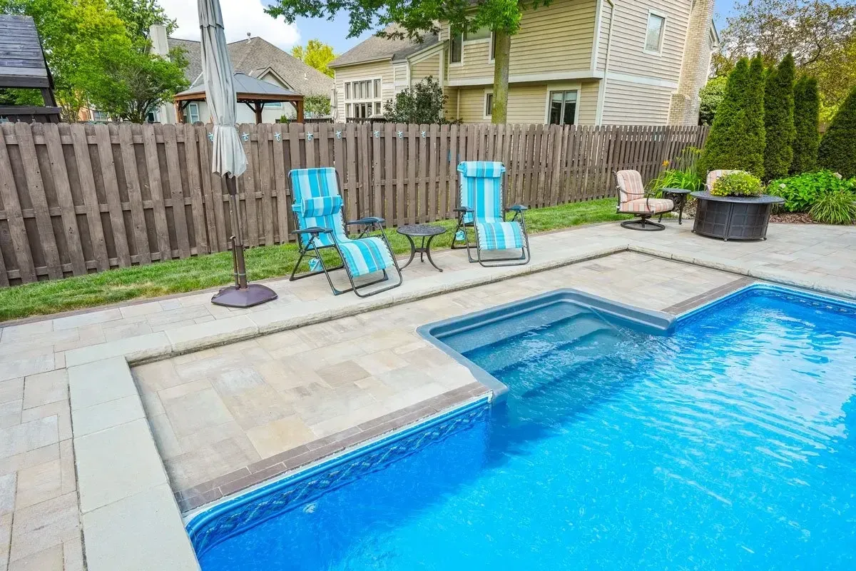 Travertine vs. Concrete Pool Decks in Clarkston, GA — Heat and Slip Tested